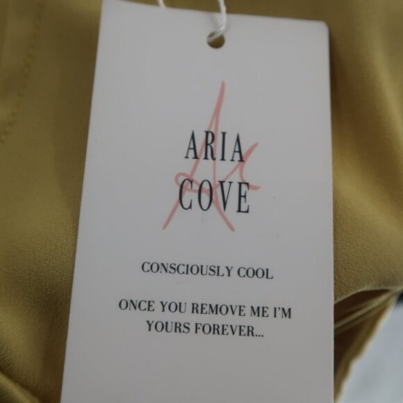 Aria Cove Women's Yellow Skirt Size 8 NWT - Picture 3 of 8